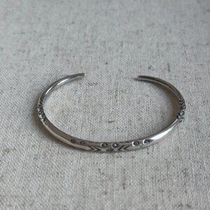 Chan Luu Sterling Silver Western Cuff